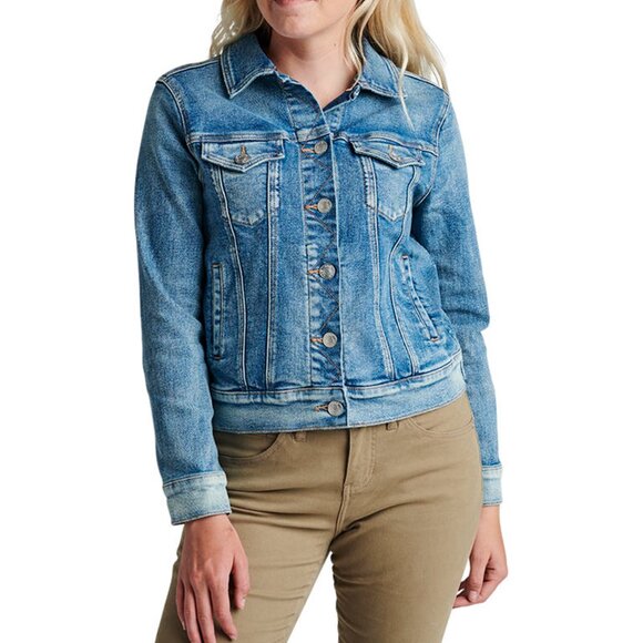 KIARA CLASSIC DENIM JACKET - Picture 2 of 3